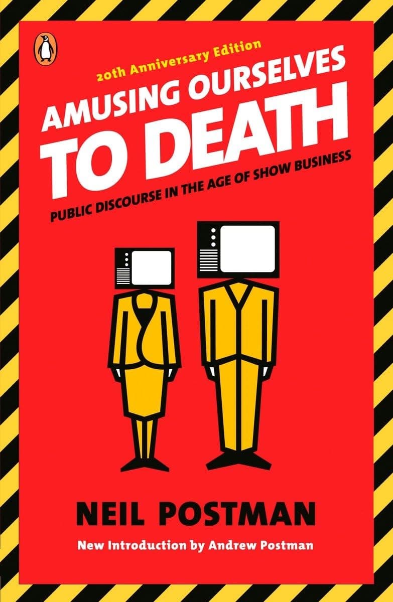 Cover Image for Amusing Ourselves to Death