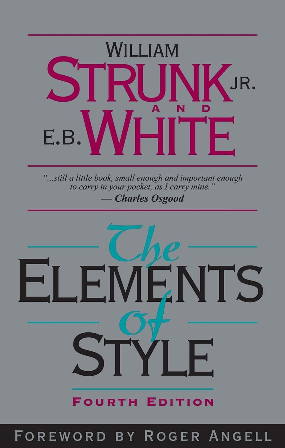 Cover Image for The Elements of Style by William Strunk