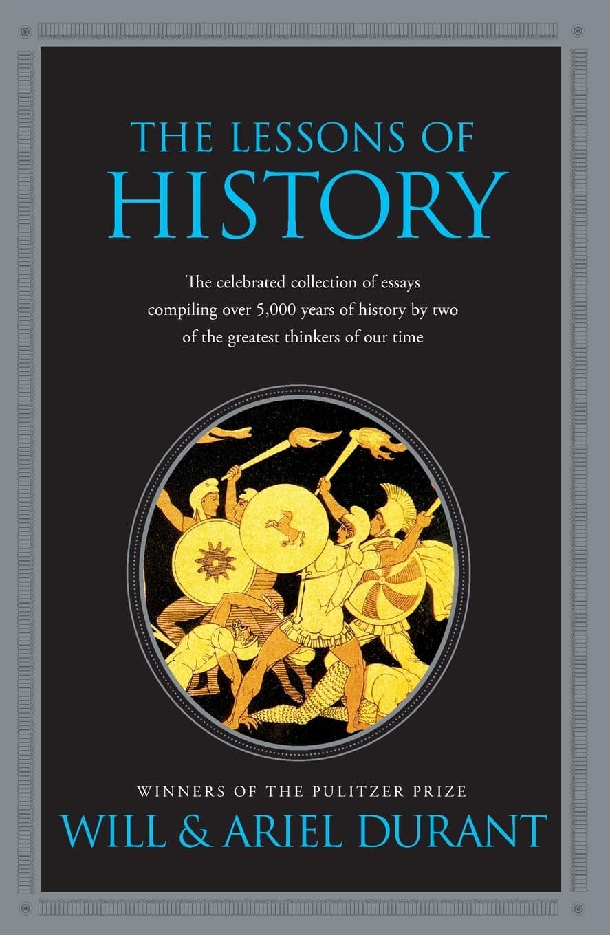 Cover Image for The Lessons of History by Will and Ariel Durant