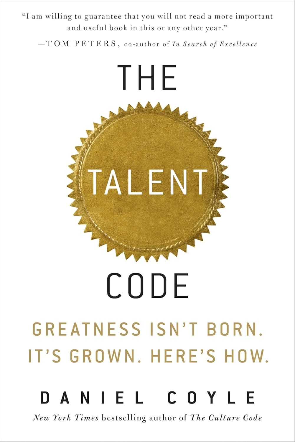 Cover Image for The Talent Code by Daniel Coyle