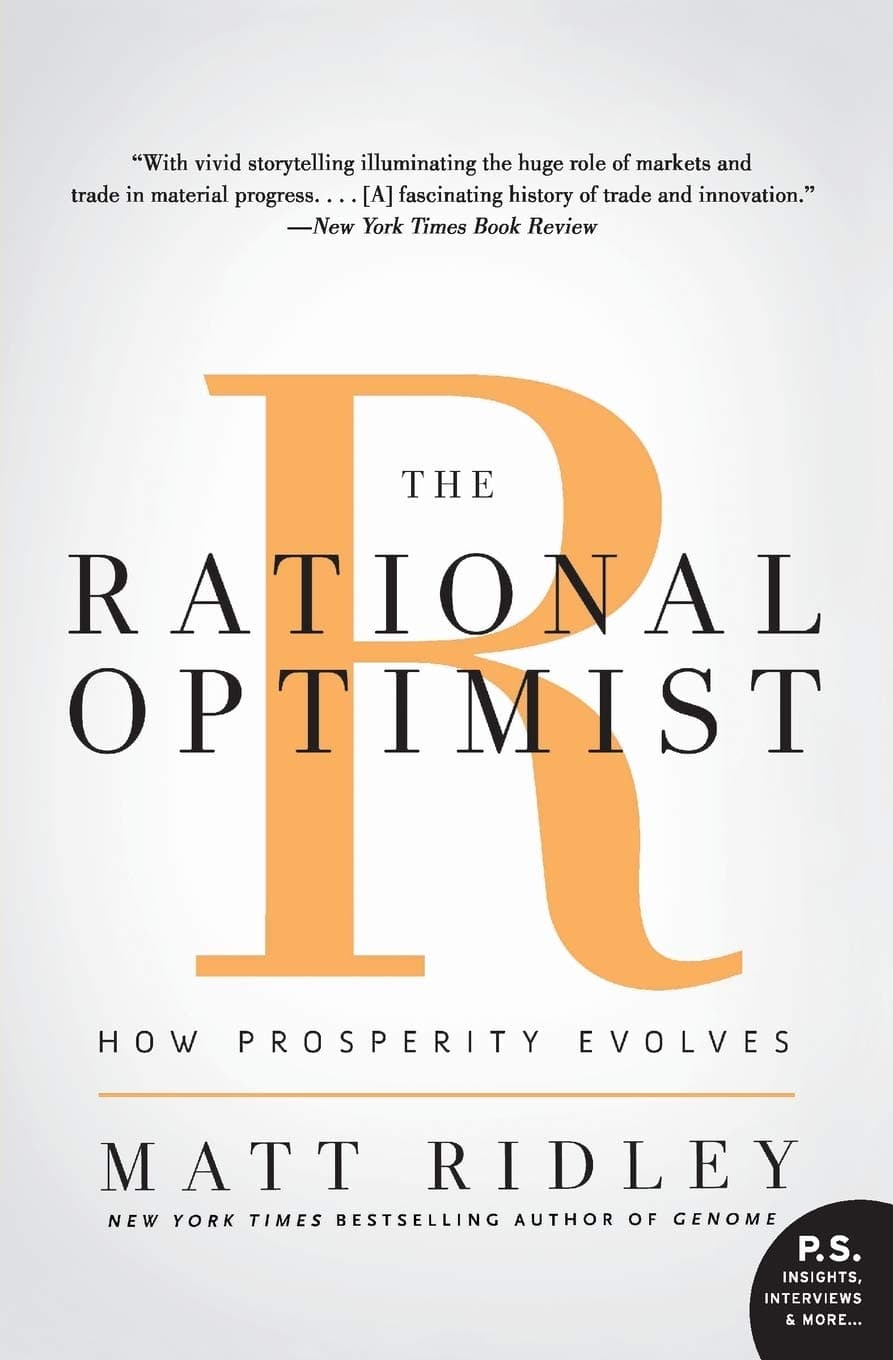 Cover Image for The Rational Optimist by Matt Ridley
