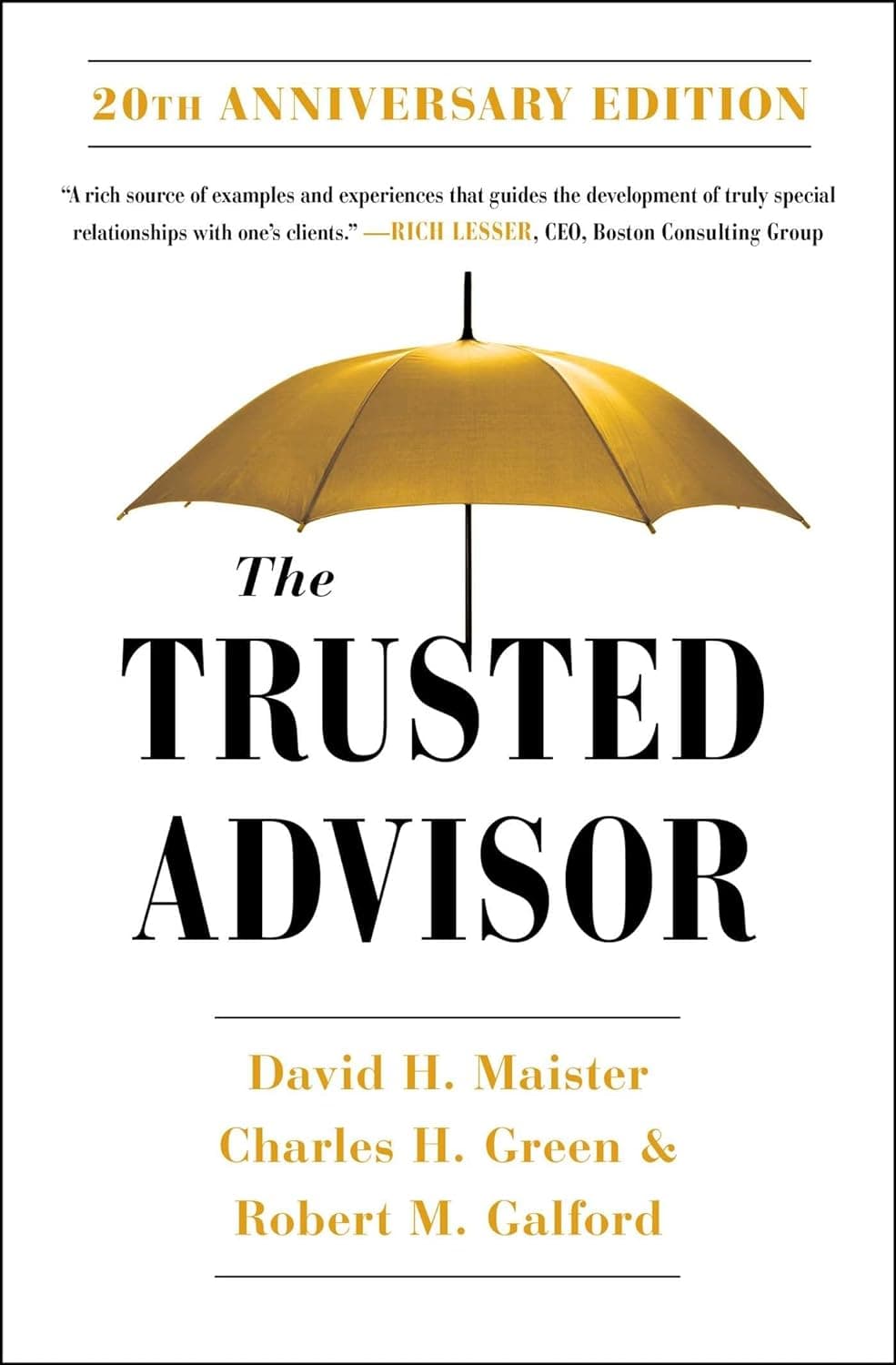 Cover Image for The Trusted Advisor by David H. Maister