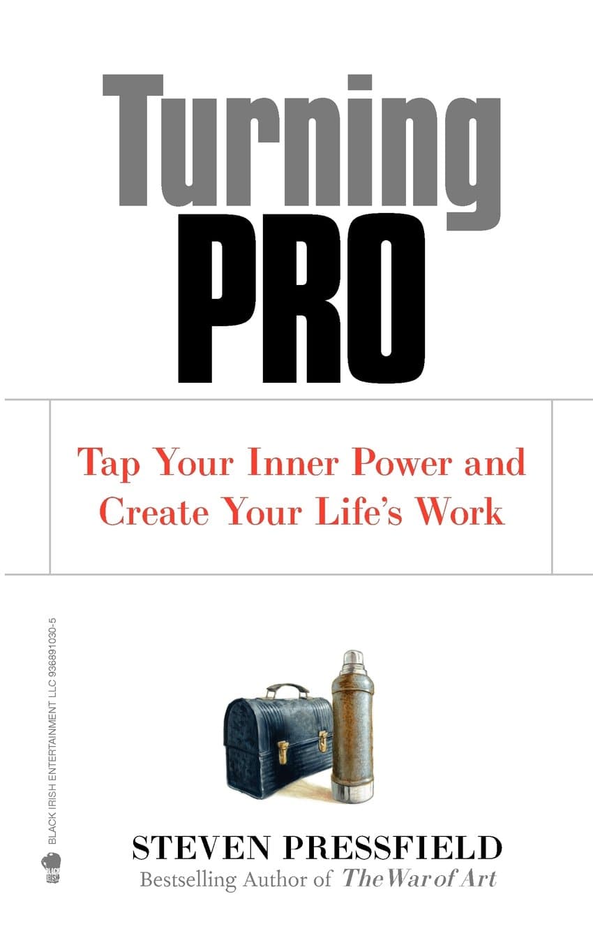 Cover Image for Turning Pro by Stephen Pressfield
