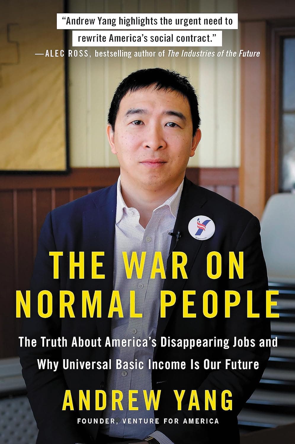 Cover Image for The War on Normal People by Andrew Yang