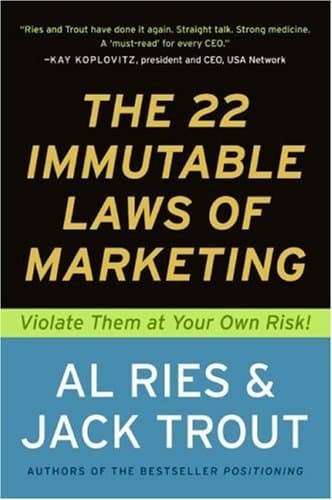 Cover Image for The 22 Immutable Laws of Marketing
